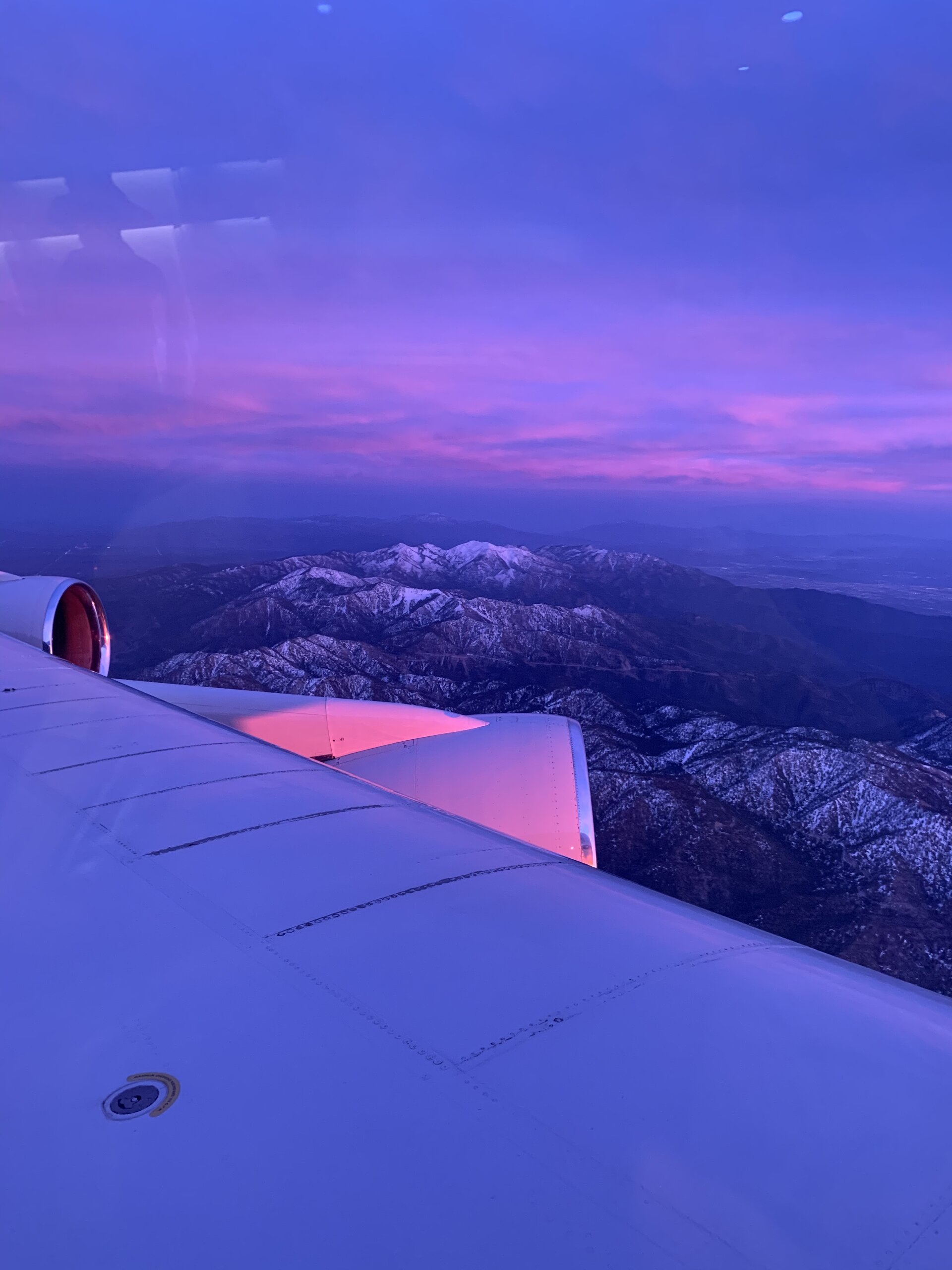 Sunset flight aboard SOFIA